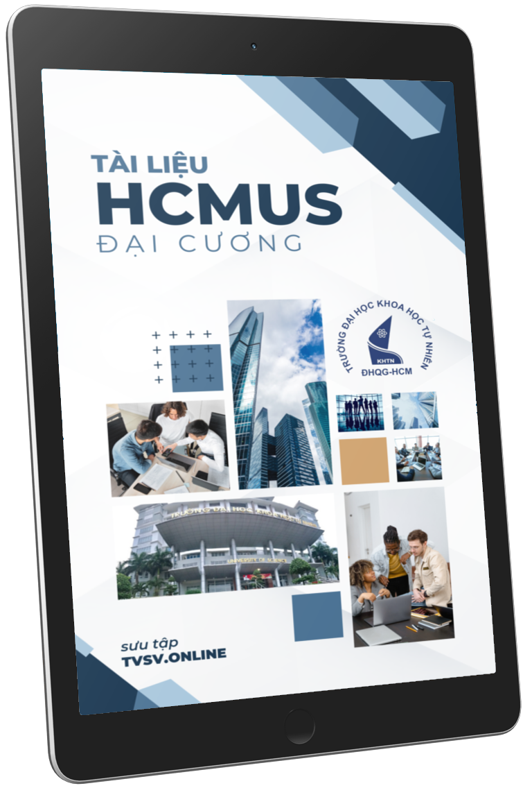Tổng hợp tài liệu Đại cương ĐHKHTN